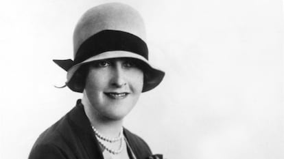 Agatha Christie en una imagen de los primeros años de la década de los veinte.