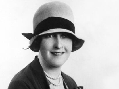 Agatha Christie en una imagen de los primeros años de la década de los veinte.