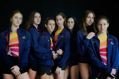 Siete de las integrantes del equipo que representará a España en los Juegos Olímpicos de París.