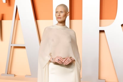Bianca Balti, el pasado marzo, en Los Ángeles, en una fiesta de los premios Oscar.