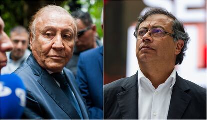 Los candidatos a la Presidencia de Colombia: Rodolfo Hernández y Gustavo Petro.
