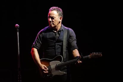 El cantante Bruce Springsteen.