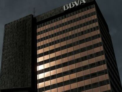 Antigua sede del BBVA de Bilbao en cuyas seis primeras plantas se ubicará Primark.