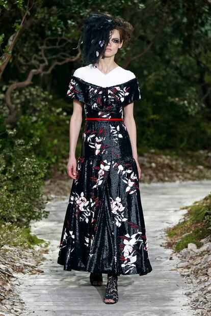 desfile chanel alta costura primavera verano 2013