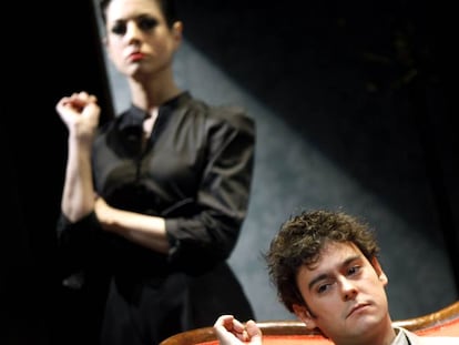 Aroa Gimeno y Guillermo Muñoz, en <i>La ratonera.</i>
