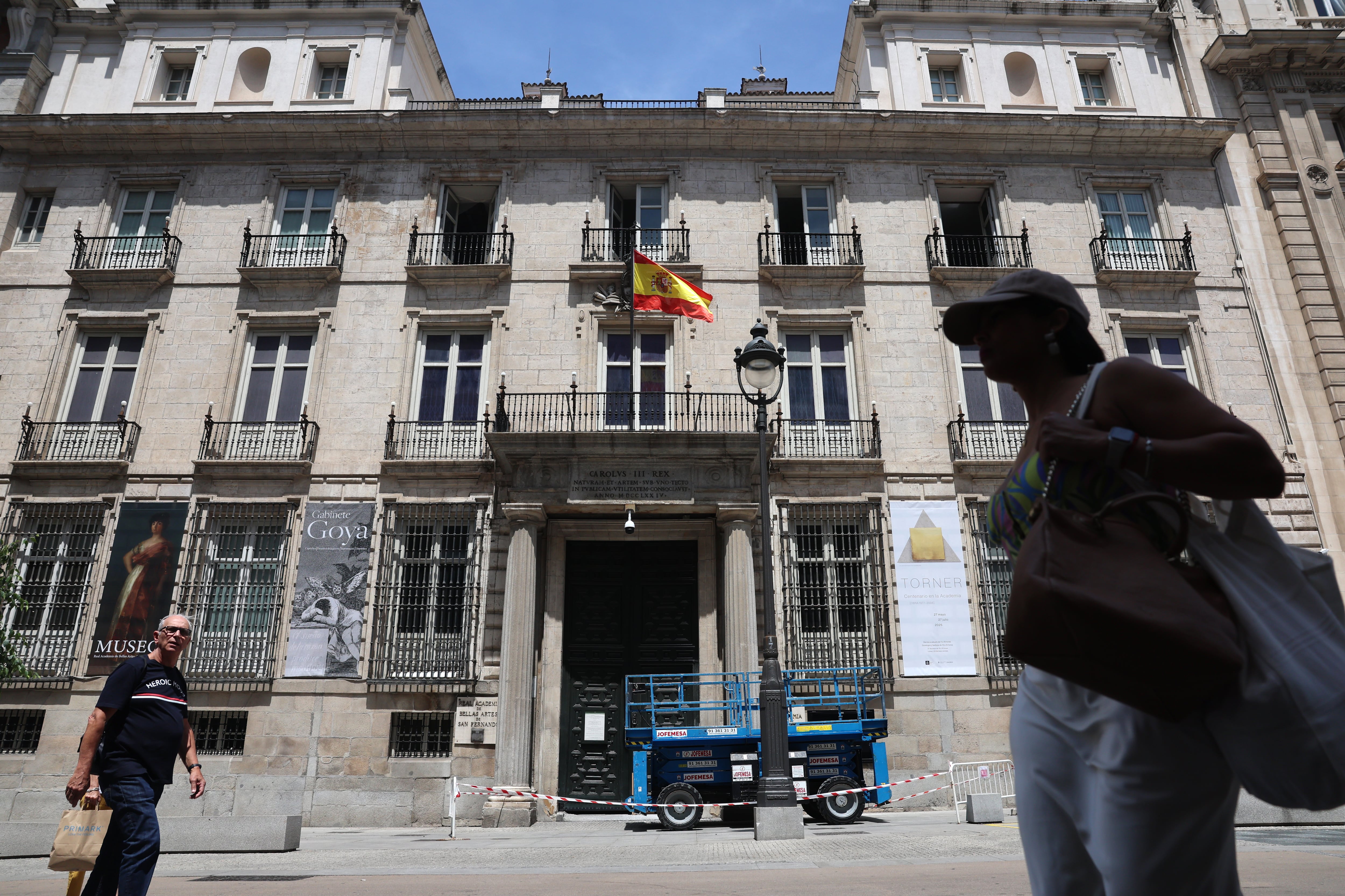 Un informe interno de la Academia de Bellas Artes señala que las mujeres solo suponen el 22% de los miembros