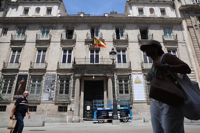 Fachada de la Real Academia de Bellas Artes de San Fernando, en Madrid.