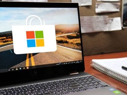 Tienda de aplicaciones en Windows 10.