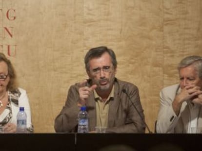 (De izq. a der.) Joaquim Coll, Came Valls, Manuel Cruz y Carlos Jimenez Villarejo,
