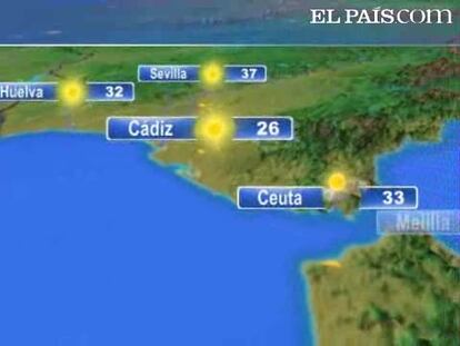 El tiempo para mañana día 11 de agosto