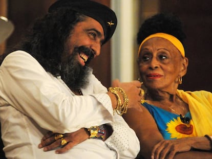 Diego El Cigala y Omara Portuondo en una imagen promocional. 