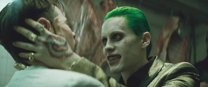 Fotograma de la película 'El escuadrón suicida' (2016), en la que Jared Leto interpreta al Joker.