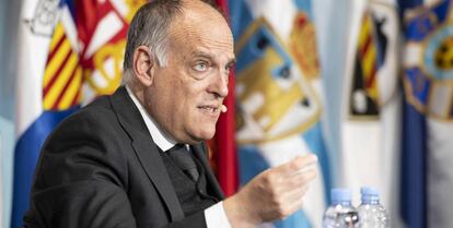 Javier Tebas, presidente de LaLiga