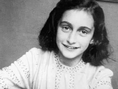 Anne Frank, retratada en una fotografía sin datar.