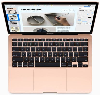 Nuevos MacBook Air de 2020.