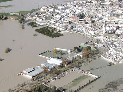 Inundaciones en Lora del Río