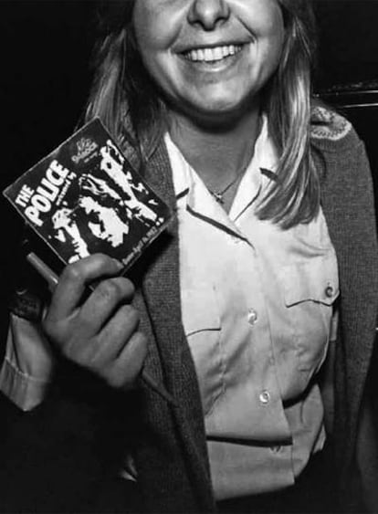 Caras sonrientes en la gira 'Ghost in the machine tour', en 1982.