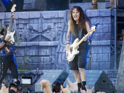 Iron Maiden en el pasado concierto del festival gallego Resurrection Fest.