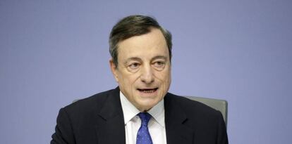 El presidente del BCE, Mario Draghi.