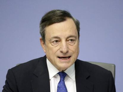 El presidente del BCE, Mario Draghi.