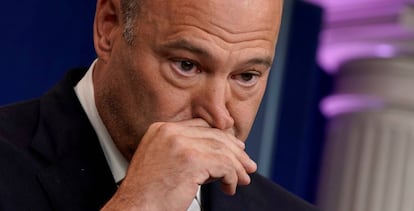 El dimitido asesor econ&oacute;mico jefe de la Casa Blanca, Gary Cohn.