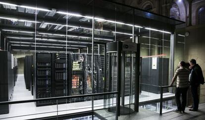 El superordenador donde se guardan los 100.000 genomas.