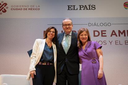 Belén Sanz Luque, Fernando Carrillo y Bibiana Aido Almargo.