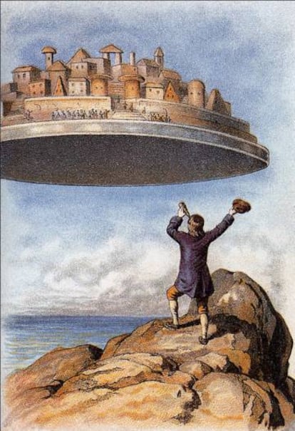 Ilustraci&oacute;n de &#039;Los viajes de Gulliver&#039;.