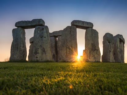 Una imagen de Stonehenge.