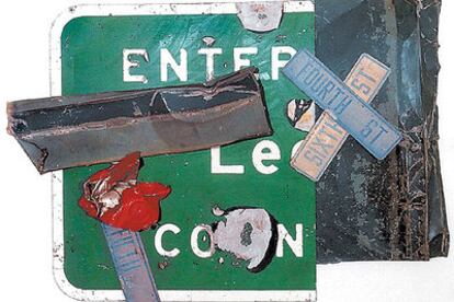 &#39;Le Coon Glut&#39; (1986), de Robert Rauschenberg.