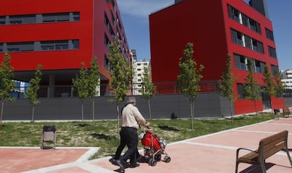 Promoción del Ivima en el PAU 4 de Móstoles, en 2013.