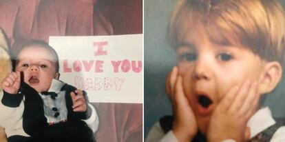 Hubo un jueves en el que Jeremy Bieber, padre de Justin Bieber, se puso nostálgico y publicó dos fotos de cuando el cantante era un bebé.