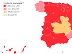 Mapa IA en España