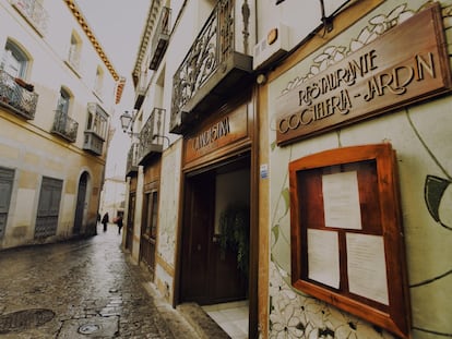 Exterior del restaurante La Clandestina, en Toledo.