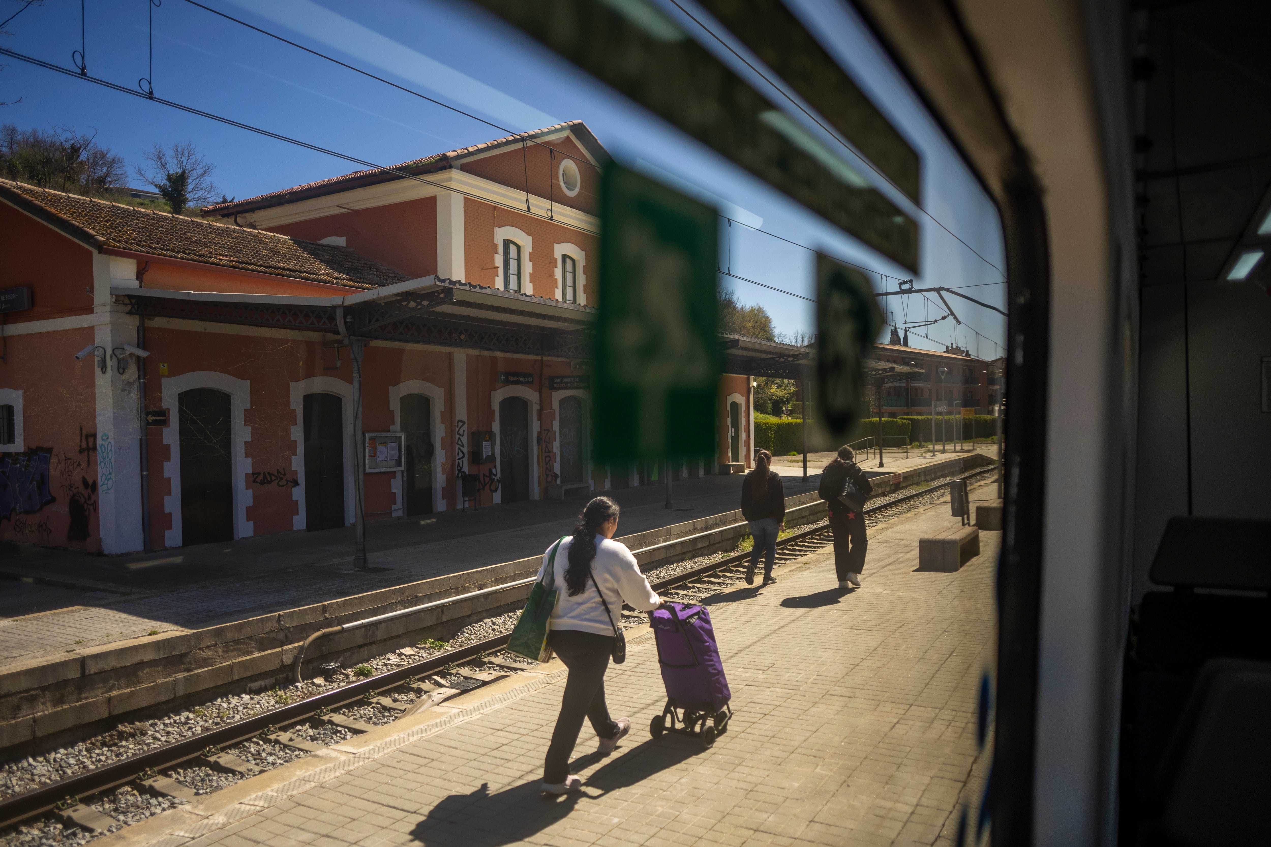 R3 de Rodalies de RENFE, entre La Garriga y Ripoll. CARLES RIBAS
