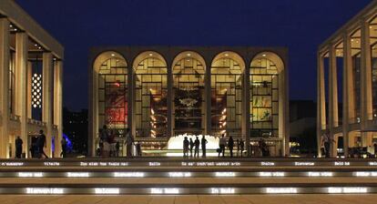 El Metropolitan de Nueva York, en el complejo de artes esc&eacute;nicas Lincoln Center. 