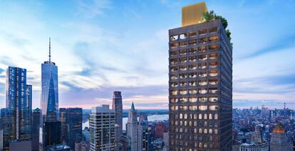 El edificio 130 William, en Manhattan.