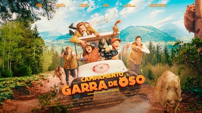 Werbeplakat für den Film „Camp Bear Claw“, in den Kinos ab 29. August.