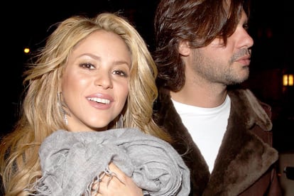 Shakira y Antonio de la Rúa en 2010, poco antes de su ruptura.