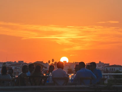 Atardecer, en el festival Lazareto, en Menorca, en una imagen proporcionada por la organización.