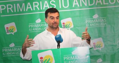El coordinador de IU, Antonio Maíllo.