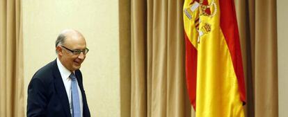 El ministro de Hacienda, Cristóbal Montoro.