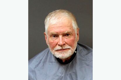 George Allan Kelly, 75, in a photograph taken after his arrest.