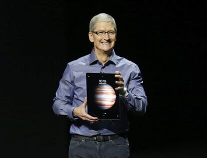 El consejero delegado de Apple, Tim Cook.