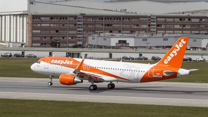 Un avion de easyJet.