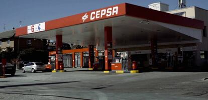 Gasolinera de Cepsa.