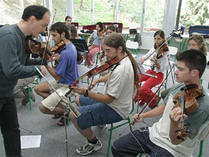 Ensayos intensivos de la Joven Orquesta