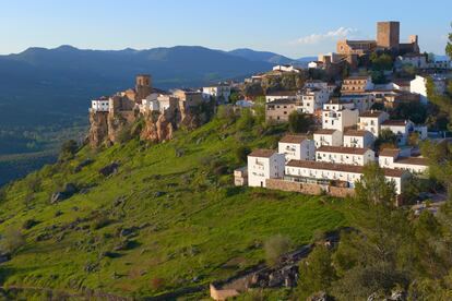 Casas en Hornos del Segura, en la sierra de Cazorla (Jaén).