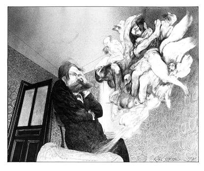 Era esa cualidad especial de Freud, la de llamar a las cosas por su nombre —el hecho de que estuviera "dotado de un realismo agudo e incomparable", como dijo Earnest [sic] Jones en su biografía—, la que le granjeaba tantos enemigos. Pero, más importante todavía, fue también lo que le permitió descubrir el inconsciente, esa colmena de bajos instintos animales que exigen satisfacción y que luchan por librarse del rígido corsé de la mente racional.