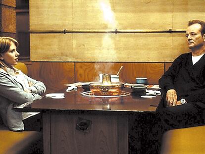 Scarlett Johansson y Bill Murray, en una escena de 'Lost in Translation'.